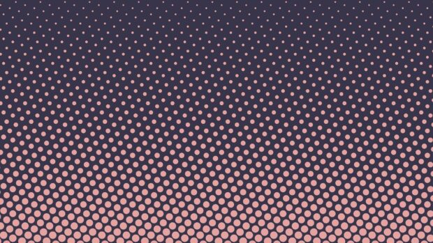 Pink dots pattern creating a gradient effect on a dark background