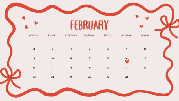 February 2026 Calendar Wallpaper for Desktop HD (5)