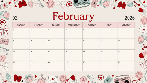 February 2026 Calendar Wallpaper for Desktop HD (6)