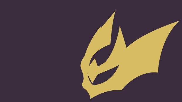 Giratina silhouette artwork on a dark purple background showing its distinctive head shape