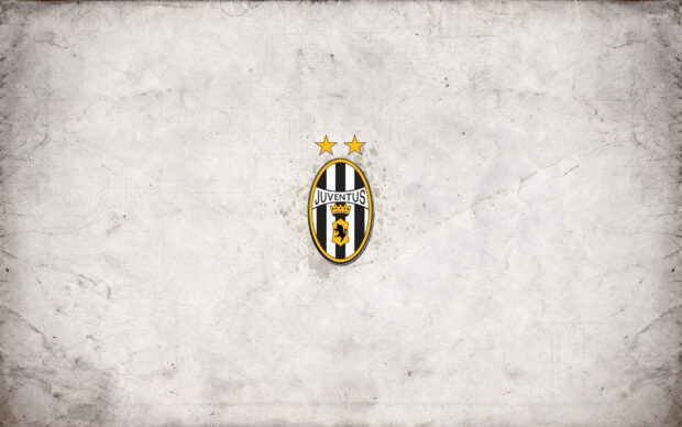 Juventus logo displayed on a grungy textured background for classic Juventus fans