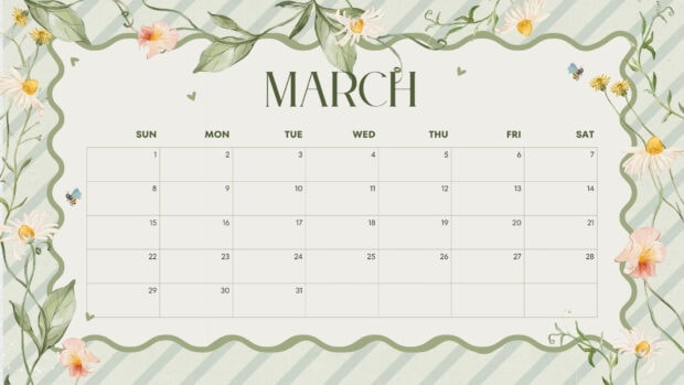 March 2026 Calendar Wallpaper Desktop HD (3)