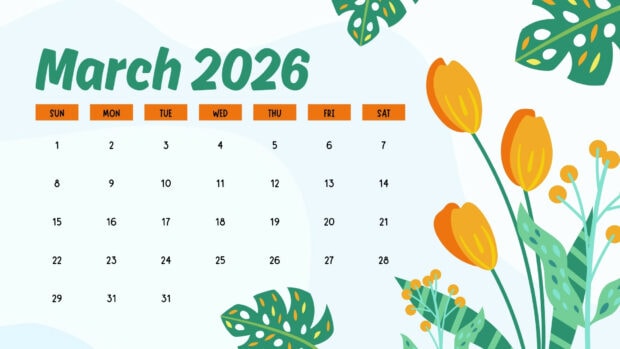 March 2026 Wallpaper HD for Desktop (7)