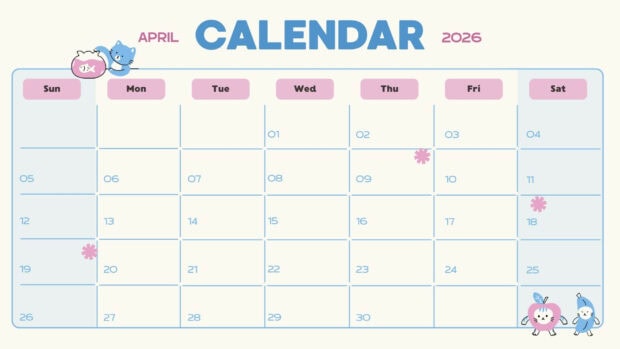 April 2026 Calendar Desktop Wallpaper HD (2)