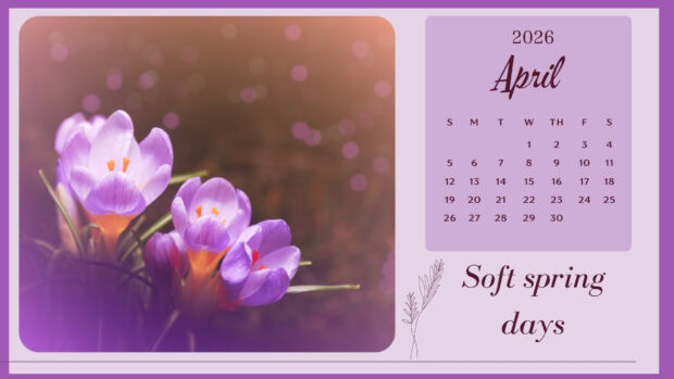 April 2026 Calendar Desktop Wallpaper HD (5)