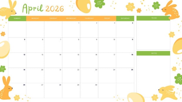 April 2026 Easter Calendar Desktop Wallpaper HD (3)