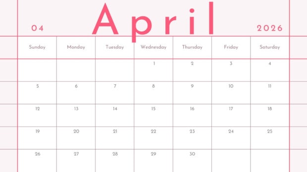 Free download April 2026 Calendar Desktop Wallpaper (2)