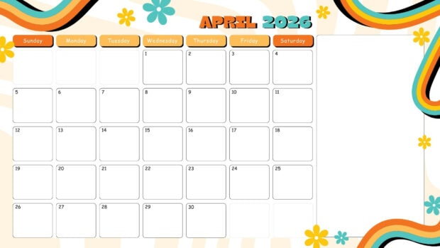 Free download April 2026 Calendar Desktop Wallpaper (6)