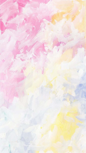 Soft pastel summer colors blend in abstract patterns for a gentle and soothing look