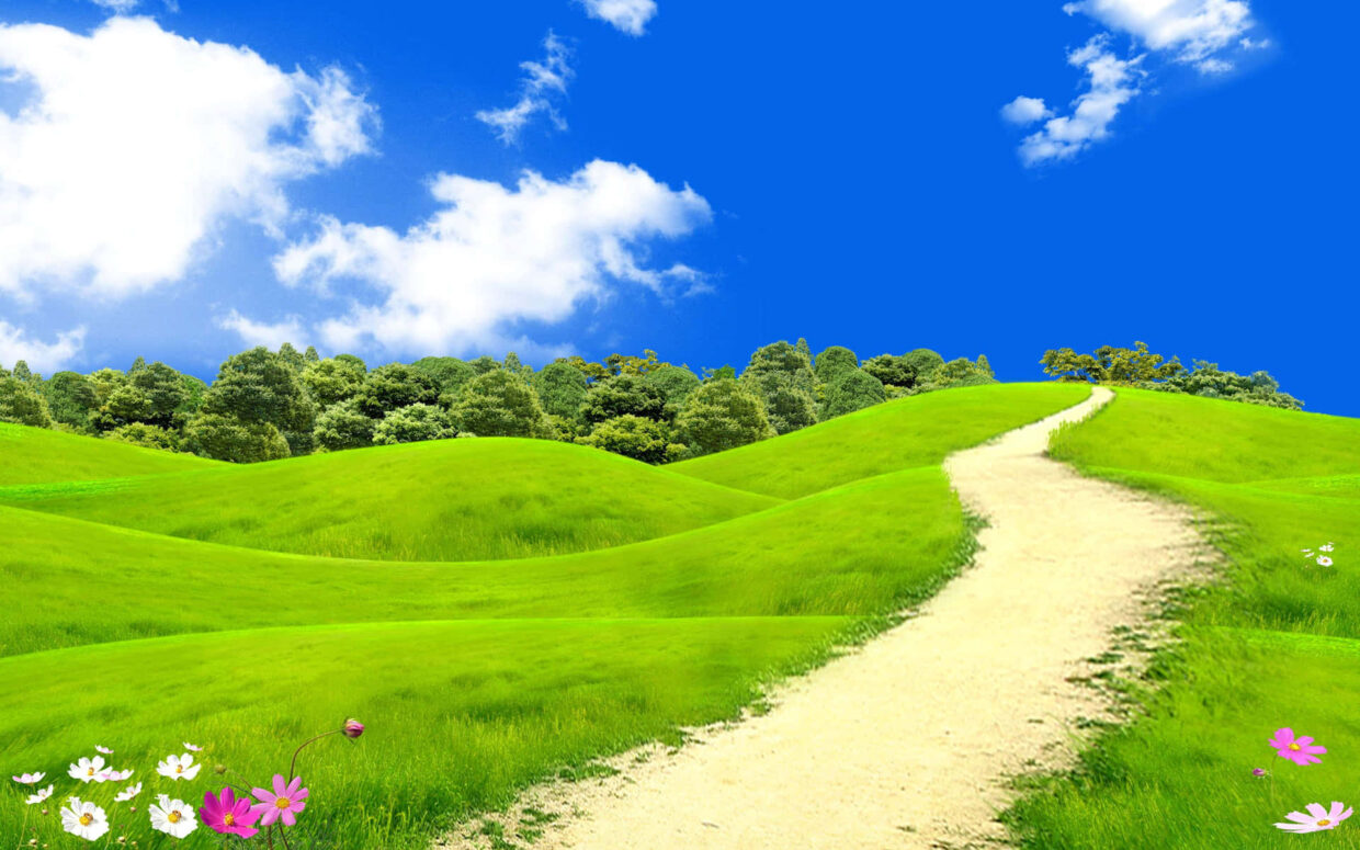Spring Landscape Wallpaper - PixelsTalk