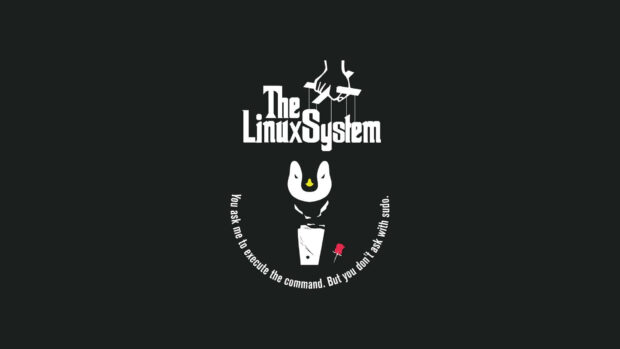 A stylized black and white logo reads 