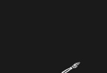 Halloween Skeleton Wallpaper showing a minimalist white skeleton doing the popular dab pose on a stark black background