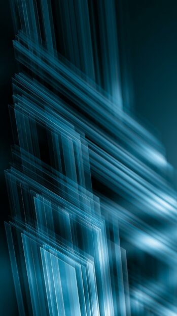 Abstract lines wallpaper blue with sharp, layered geometric lines creating a dynamic, modern pattern