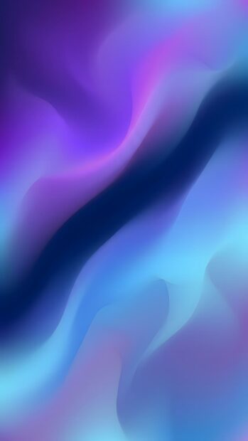 An Abstract Lines Wallpaper Blue Purple displaying a smooth, wavy gradient texture with soft transitions between blue, purple, and pink hues