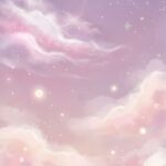 Aesthetic Purple Wallpaper Dreamy Pastel Sky Moon