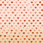 Pink Orange Gradient Hearts Wallpaper