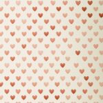 Watercolor Pink Hearts Gradient Wallpaper