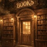 Dark Academia Wallpaper Bookstore Facade