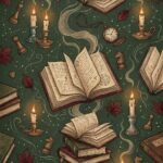 Dark Academia Wallpaper Enchanted Books