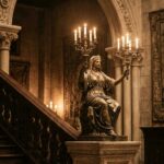 Dark Academia Wallpaper Vintage Statue