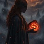 Dark Souls Wallpaper Sorceress Under Eclipse