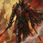 Dark Souls Wallpaper Fiery Warrior