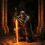 Dark Souls Wallpaper Knight with Sword