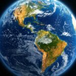 Earth Wallpaper North America View
