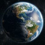 Earth Wallpaper North America View