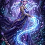 Magic The Gathering Wallpaper Mystical Elf Casting Spell