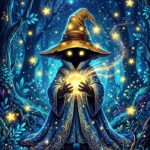 Magic The Gathering Wallpaper Wizard in Forest