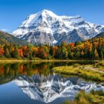 Mountains Wallpaper Autumn Reflection