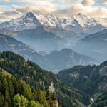 Mountains Wallpaper Forest Valley