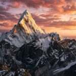Mountains Wallpaper Snowy Peak