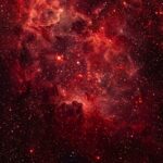 Red Aesthetic Wallpaper Galaxy Stars