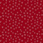 Red Aesthetic Wallpaper Heart Pattern