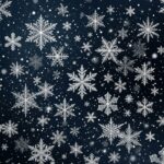 Snow Wallpaper Falling Snowflakes