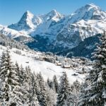 Snow Wallpaper Mountain Panorama
