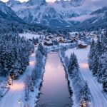 Snow Wallpaper Mountain Village