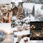 Snow Wallpaper Winter Collage