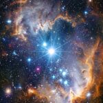 Starfield Nebula Wallpaper Bright Star