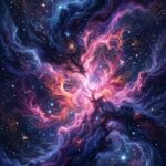 Starfield Nebula Wallpaper Cosmic Explosion