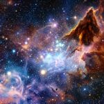 Starfield Nebula Wallpaper Cosmic Landscape