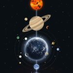 Starfield Nebula Wallpaper Planets Alignment
