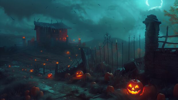 4K Halloween Desktop Wallpaper High Resolution.