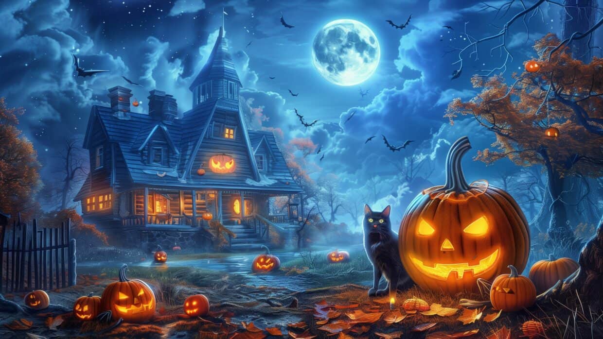 Halloween Desktop Wallpaper for a Spooky Look - PixelsTalk