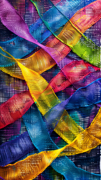 Abstract fabric texture, woven patterns iPhone background.