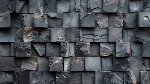 Abstract rough texture, gritty patterns, monochrome tones  Wallpaper HD 1080p.