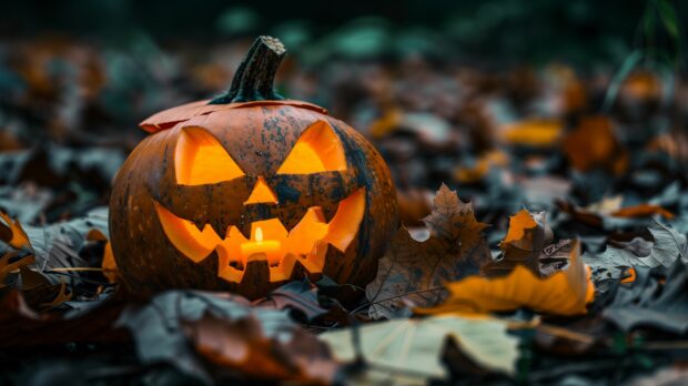 Autumn Halloween 4K Background High Resolution.