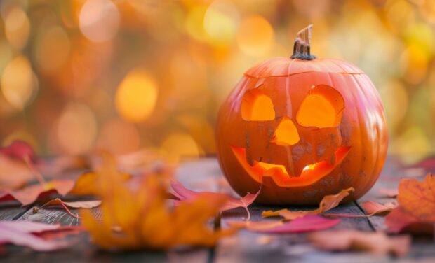 Autumn Halloween Wallpaper HD for Desktop.